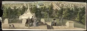 Capitol Building Architecture Drucke: Washington Circa 1850