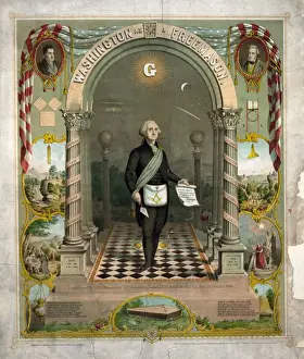 Washington als Freimaurer