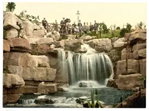 Nostalgic English Landscapes Drucke: The waterfall, Ramsgate, England