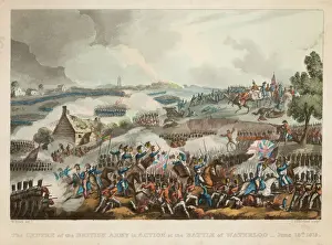 Schlacht Von Waterloo Drucke: Battaglie von Waterloo 1815