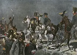 Napoleonic War Events Drucke: After Waterloo Prisoners