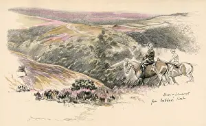 Weberpost im Gebiet der Devons und Somersets Jägerhundertschaft