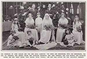 Ehe von Baron Raglan und Ehrenvize-Admiral Julia Hamilton