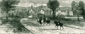 Nottinghamshire Drucke: Welsbergstift aus dem Norden