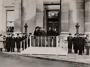 British Home Front Support Drucke: The welcome party
