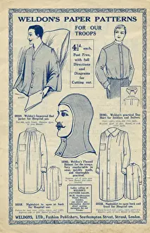 Weltons Papiermuster für unsere Truppen aus dem Ersten Weltkrieg