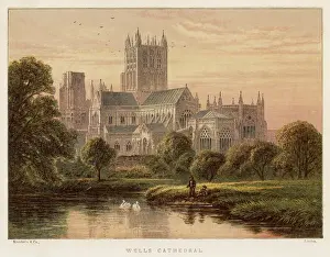 Drucke von Wellenburger Dom, Somerset Stil Drucke: Wellenburger Dom / 1871