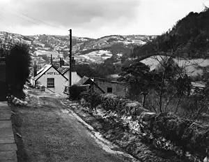 Welsh Countryside Views Drucke: Welsh Winter Scene