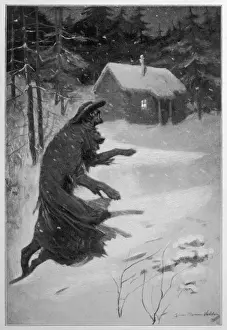Der Werwolf kehrt nach Hause zurück