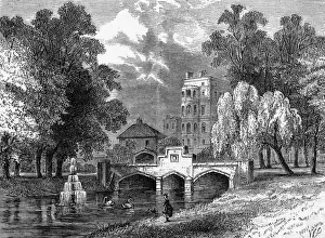 Kensington Gardens History Drucke: Westbourne Outfall