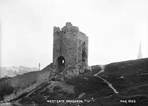 Early 1900s Irish Landmarks Drucke: Westgate, Drogheda