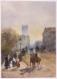 Old London Streets Photography Drucke: Westminster / 1892 / Barton
