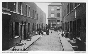 Early 20th Century London Scenes Drucke: Whitechapel 1907