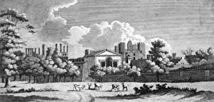 Whitehall Palace Drucke: Whitehall C17