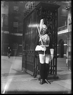Whitehall Street Scene Drucke: Whitehall Guard
