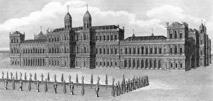 Inigo Jones Architecture Drucke: Whitehall Palace