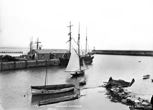 County Wicklow Images Drucke: Wicklow Harbour
