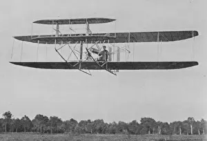 Historic Aviation Photographs Drucke: Wilbur Wright Airborne