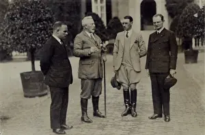 German Kaiser Wilhelm II Drucke: Wilhelm & Aviators