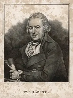 18th Century Musician Drucke: Wilhelm Cramer