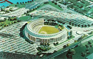Historische Denkmäler Drucke: Williama A Sheastadion