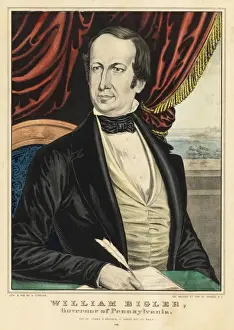 Pennsylvania History Images Drucke: William Bigler