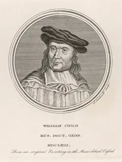 Historical Music Composers Drucke: William Child