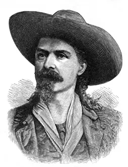 Buffalo Bill Drucke: William Cody in 1887