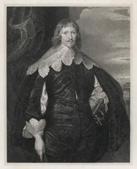 17th Century Statesman Drucke: William Duke Newcastle