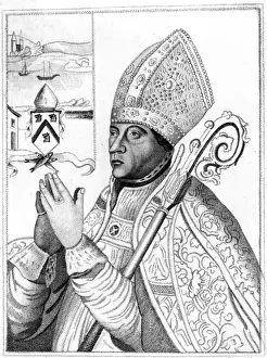 Historical Figure Scotland Drucke: William Elphinstone