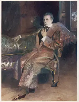 William Gillette Actor Drucke: William Gillette / Holmes