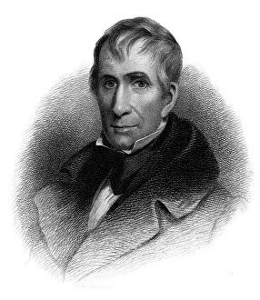 American History Figures Drucke: William Henry Harrison
