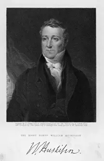 19th Century Politics Drucke: William Huskisson