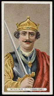 William The Conqueror Image Drucke: William I (Card)
