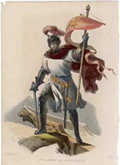 Medieval King Of England Drucke: William I the Conqueror