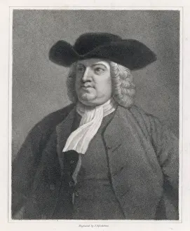 Colonial American Art Drucke: William Penn / Hall / West