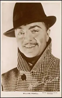 Trilby Hat Fashion Drucke: William Powell / Mgm