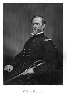 American Civil War Commander Drucke: William Tecum. Sherman