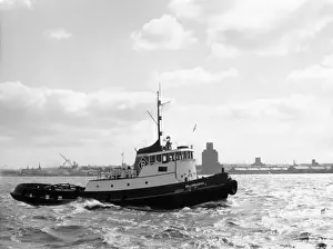 Liverpool Drucke: Wilgarth Rettungsboot