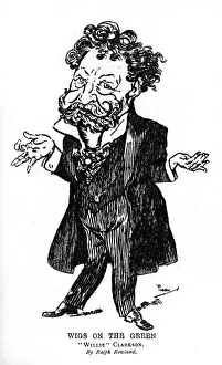 Drucke von William Berry Willy Clarkson (1861 - 12. Oktober 1934), Theaterschmuckdesigner und Perückenmacher. Datum: 1929 William Berry Drucke: Willy Clarkson