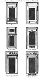 Classical Greek Architecture Drucke: Windows / Classical Orders