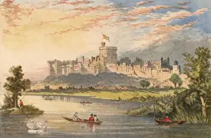 Windsor Castle Views Drucke: Windsor Castle / 1863