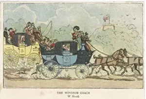 Historic Transportation Drucke: The Windsor Coach C1820