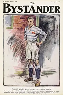 Welsh Rugby Player Drucke: Windsor Lewis