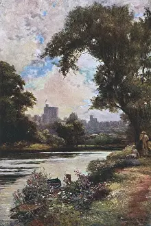 Thames River Views UK Drucke: Windsor / Thames 1907