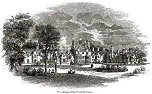 Victorian Workhouses England Drucke: Windsor Union Workhouse