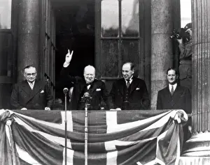 Winston Churchill und Ernst Bevin