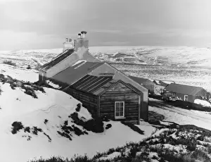 Devon Landscape Drucke: Winter on Dartmoor
