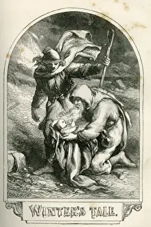 Victorian Era Literature Images Drucke: The Winters Tale - title page