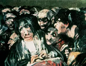 Hexenabend durch Francisco de Goya